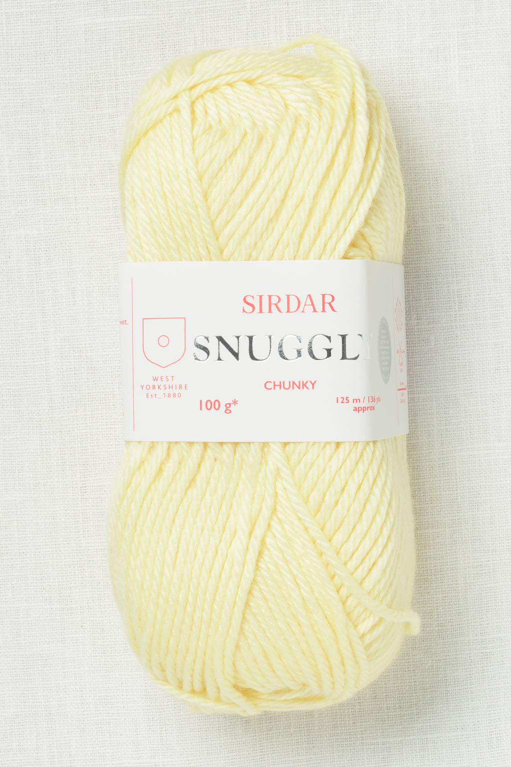 Sirdar Snuggly Chunky 0252 Lemon