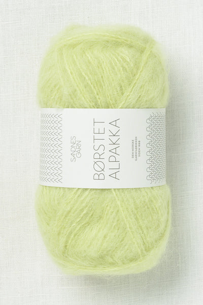 Sandnes Garn Borstet Alpakka 9523 Lime Punch