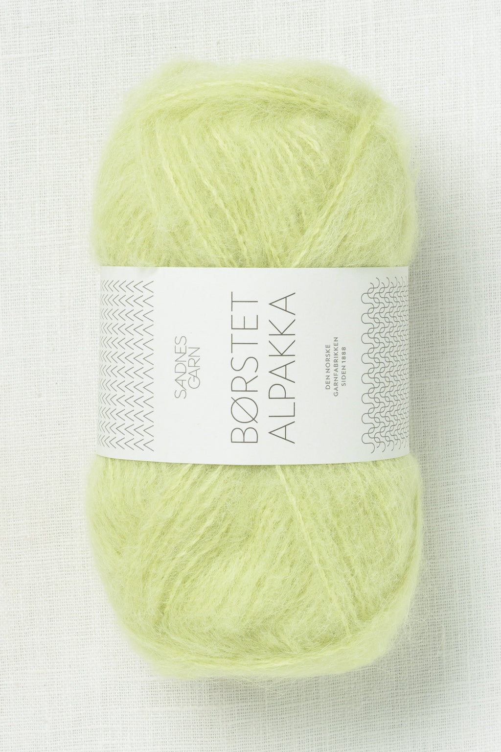 Sandnes Garn Borstet Alpakka 9523 Lime Punch