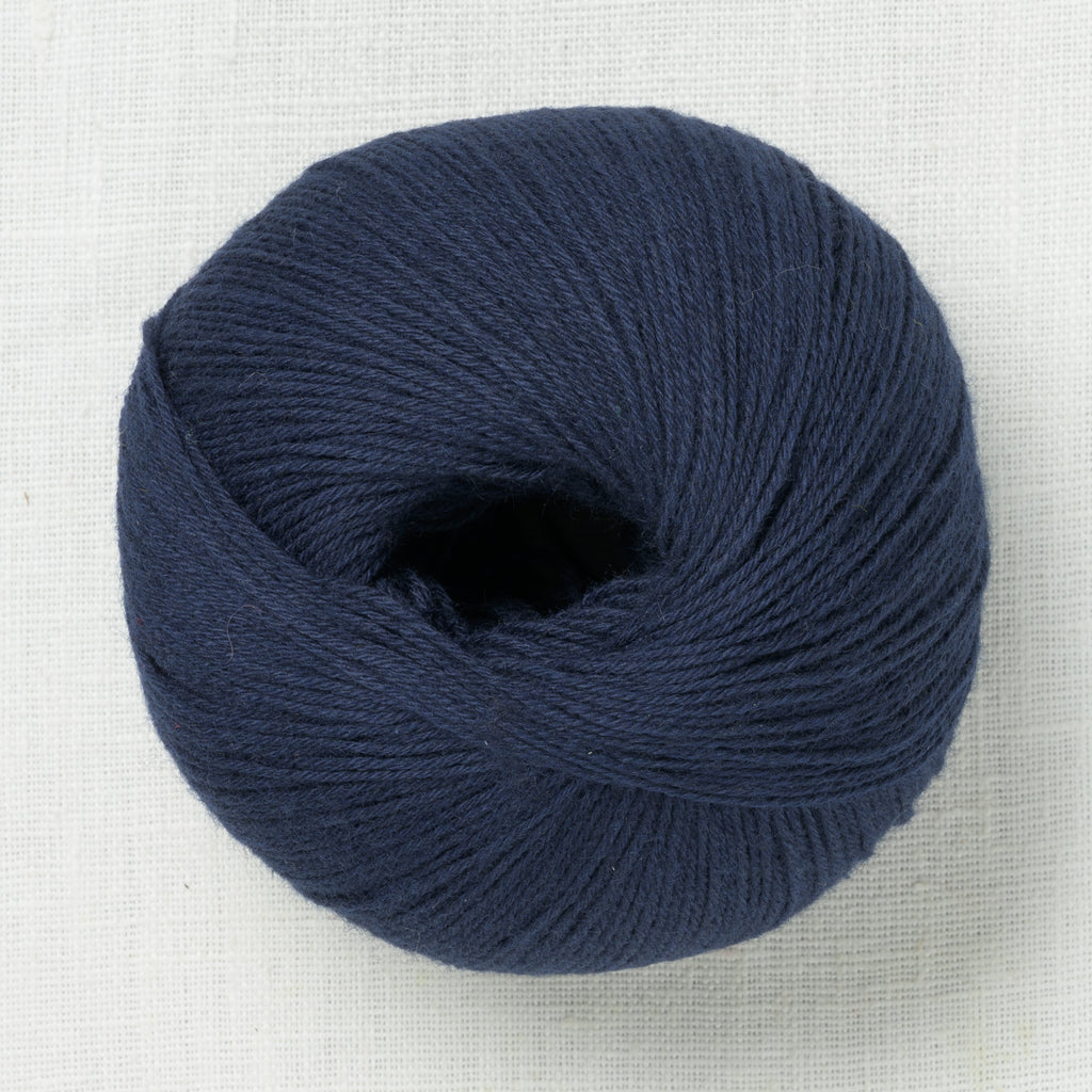 Knitting for Olive Cotton Merino Navy Blue