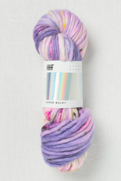 Hedgehog Fibres Super Bulky Rain On Violets (New)