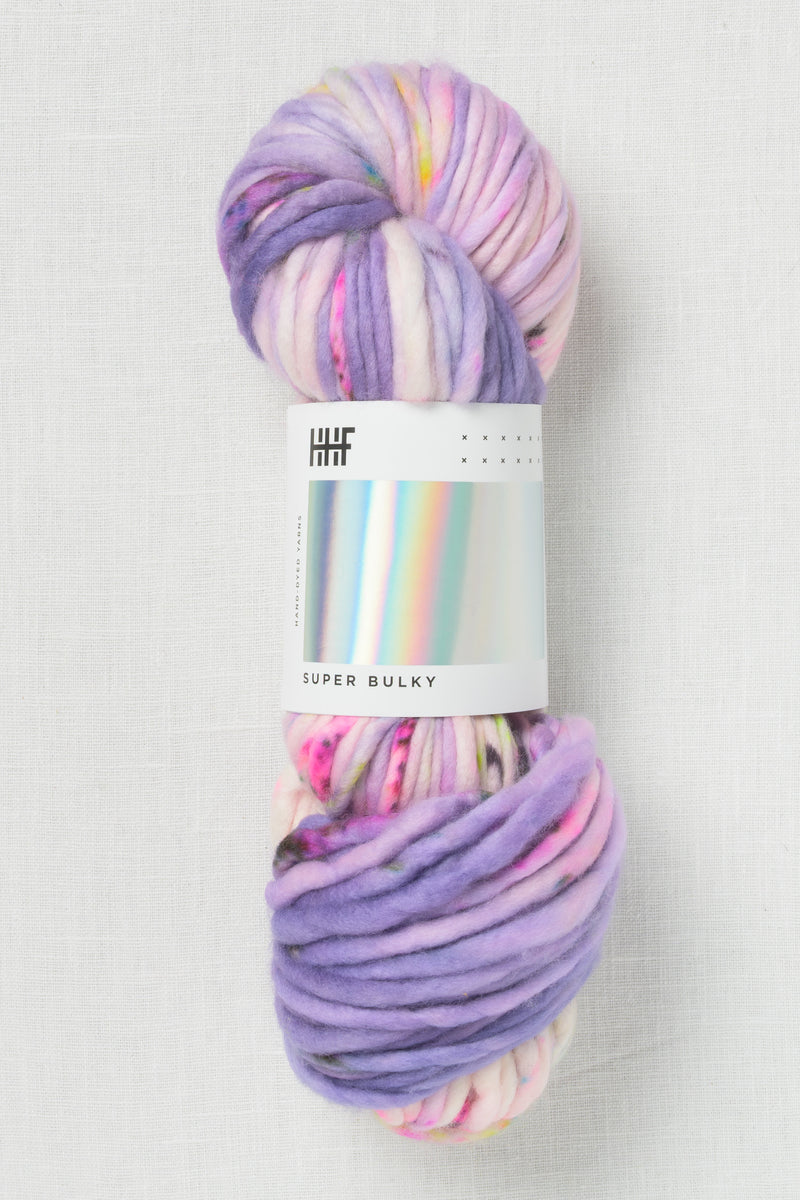 Hedgehog Fibres Super Bulky Rain On Violets (New)