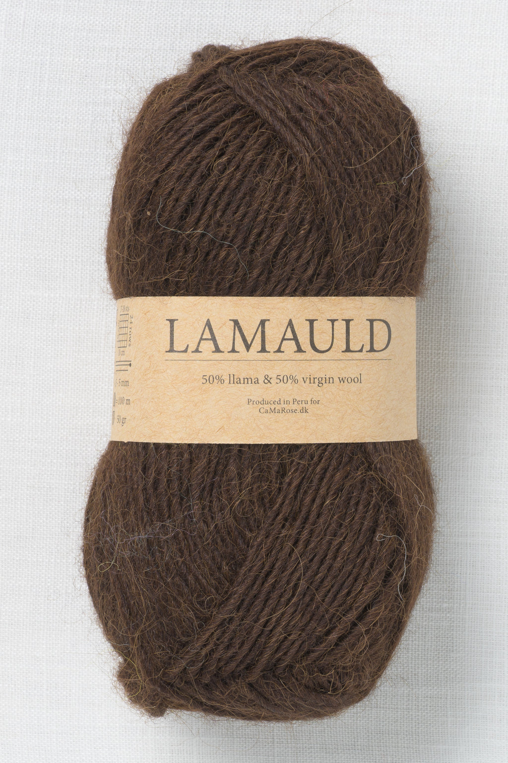 CaMaRose Lamauld 6202 Mørkebrun (Dark Brown)