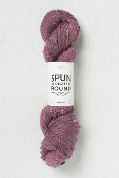 Spun Right Round Tweed DK Wine and Dine