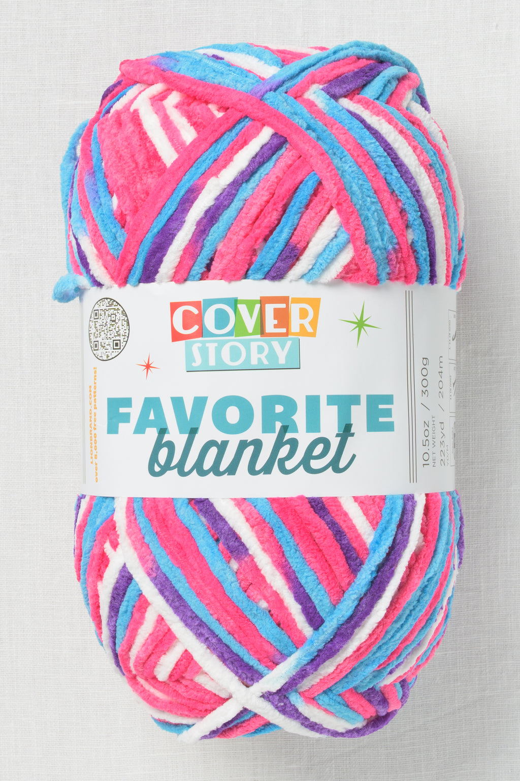 Lion Brand Cover Story Favorite Blanket 219AD Dreamhouse