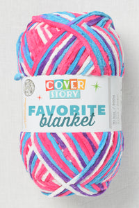 Lion Brand Cover Story Favorite Blanket 219AD Dreamhouse
