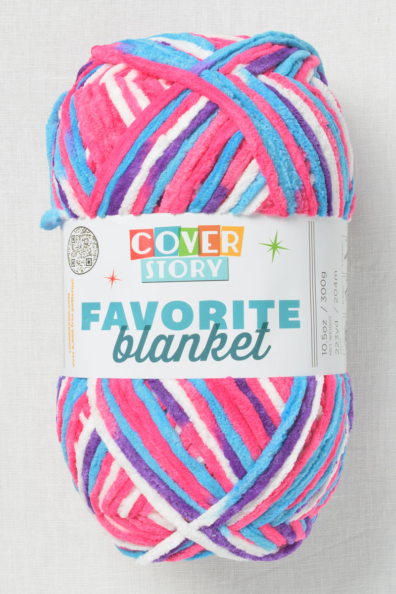 Lion Brand Cover Story Favorite Blanket 219AD Dreamhouse