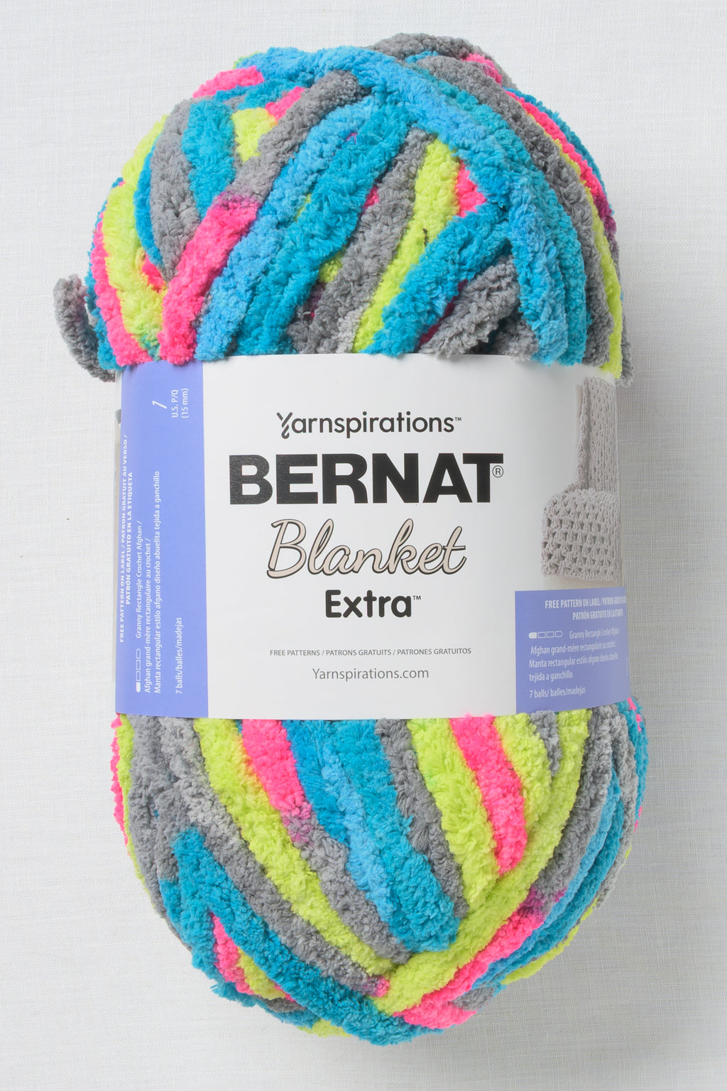Bernat Blanket Extra Bright Lights Variegated
