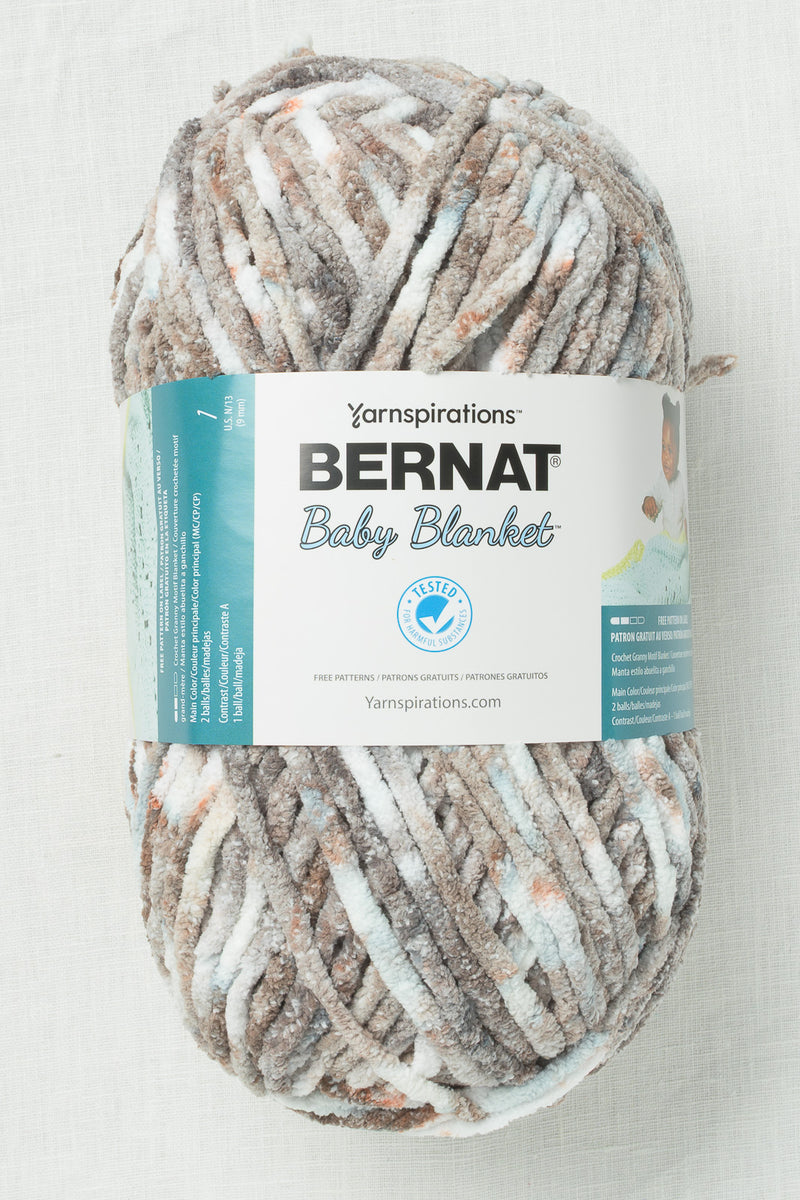 Bernat Baby Blanket Big Ball Driftwood Dreams