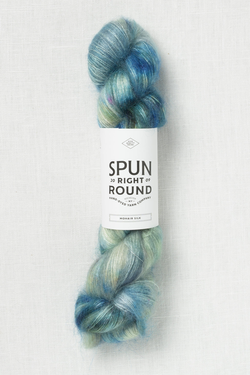 Spun Right Round Mohair Silk Lace Deep End