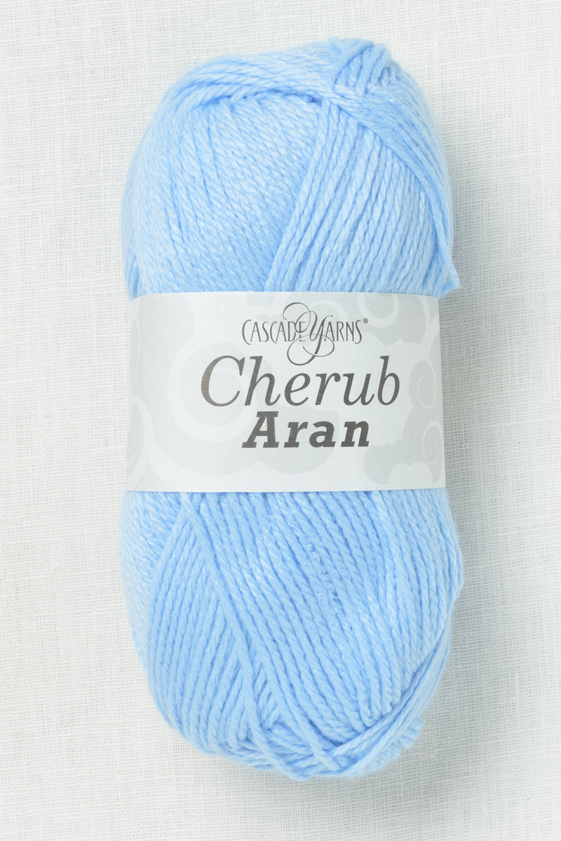 Cascade Cherub Aran 28 Light Blue