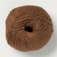 Erika Knight Gossypium Cotton Tweed 33 Walnut Brown