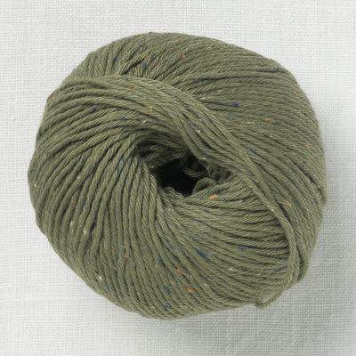 Erika Knight Gossypium Cotton Tweed 6 Khaki Green