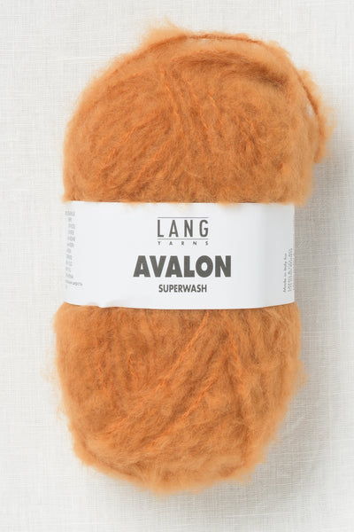Lang Yarns Avalon 75 Brown Orange