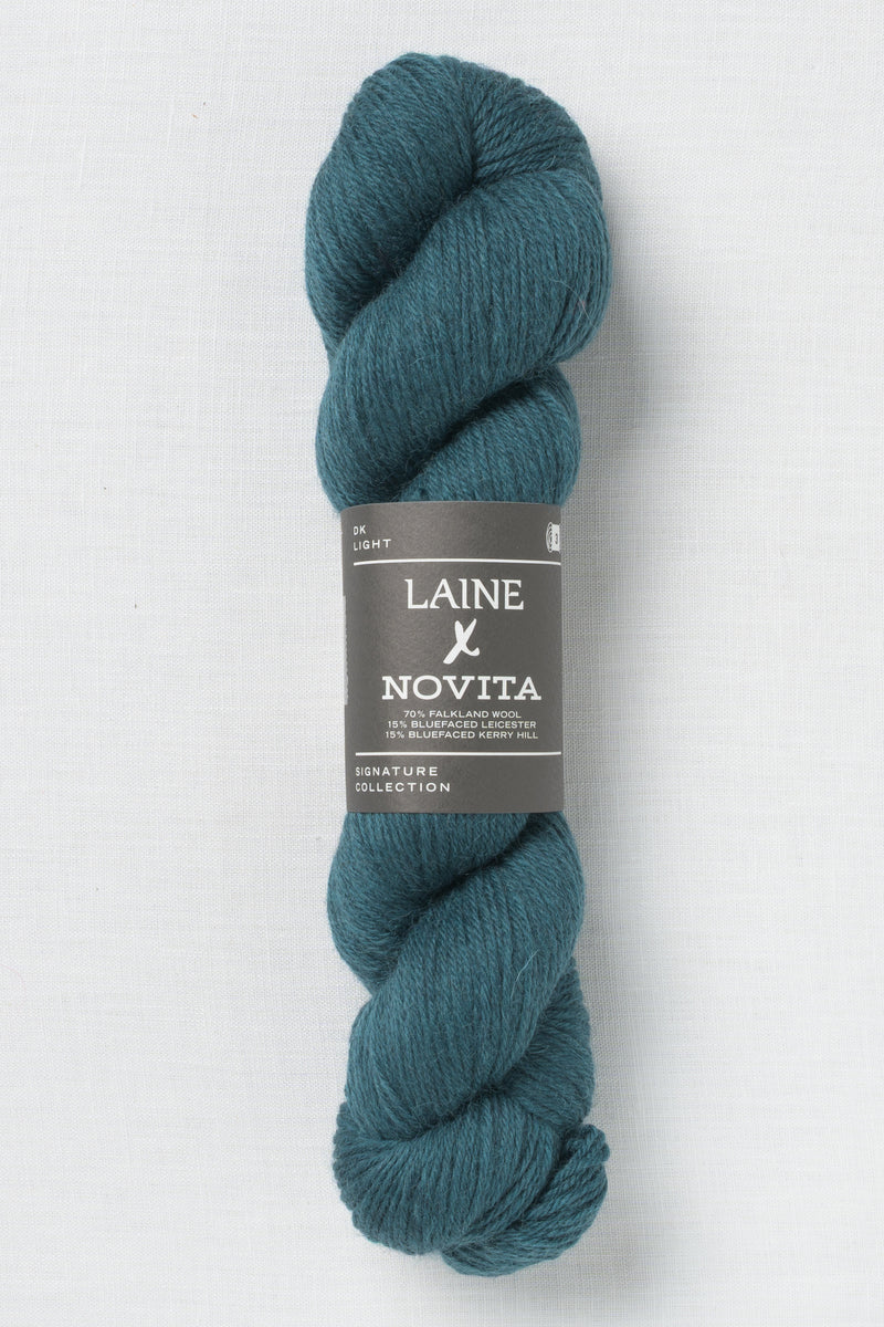 Laine X Novita DK 1661 Heathered Teal
