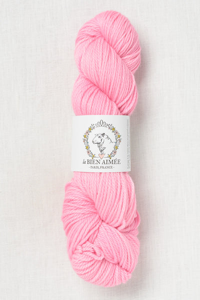 La Bien Aimee Merino Aran Millennial Pink