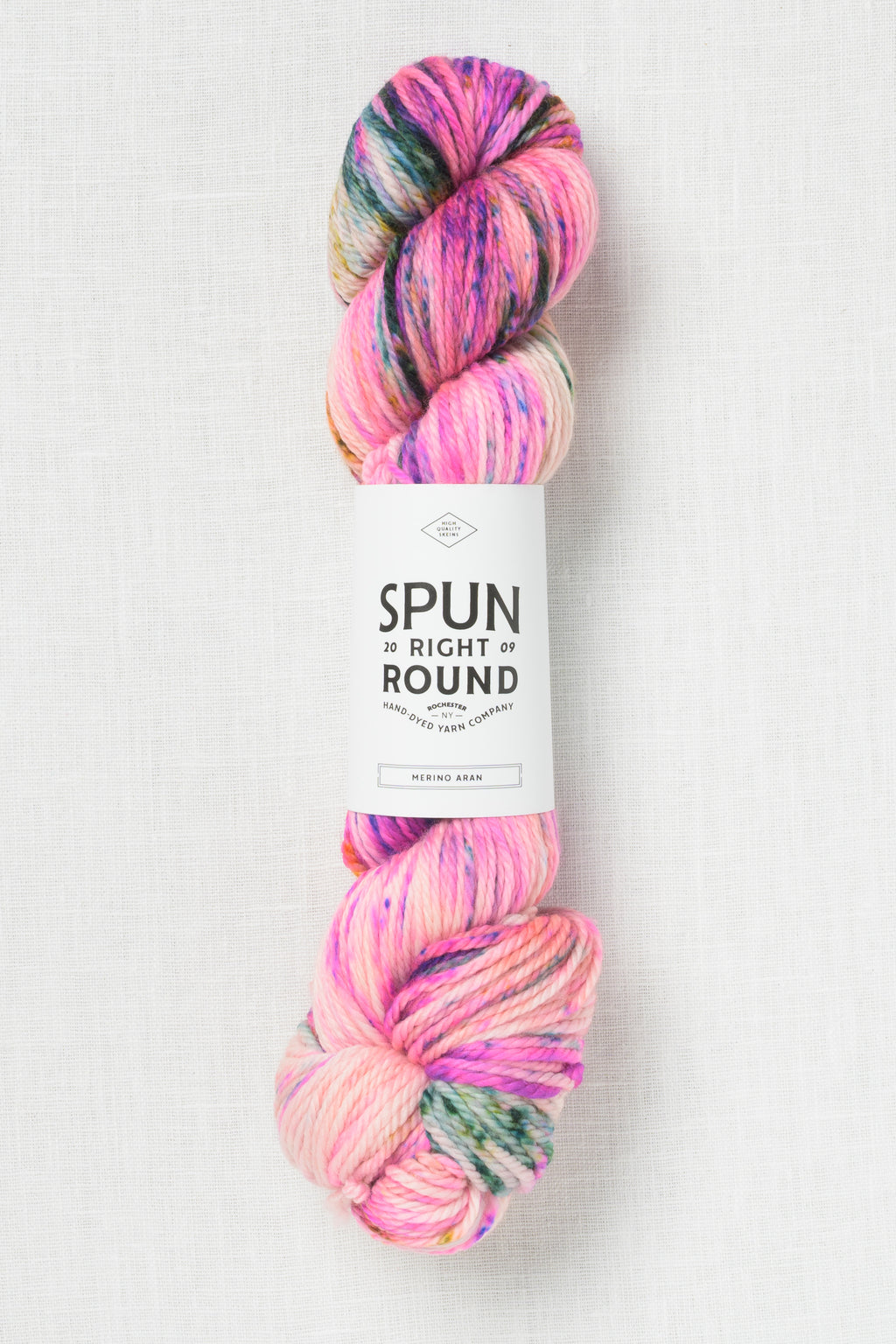 Spun Right Round Merino Aran Right Meow