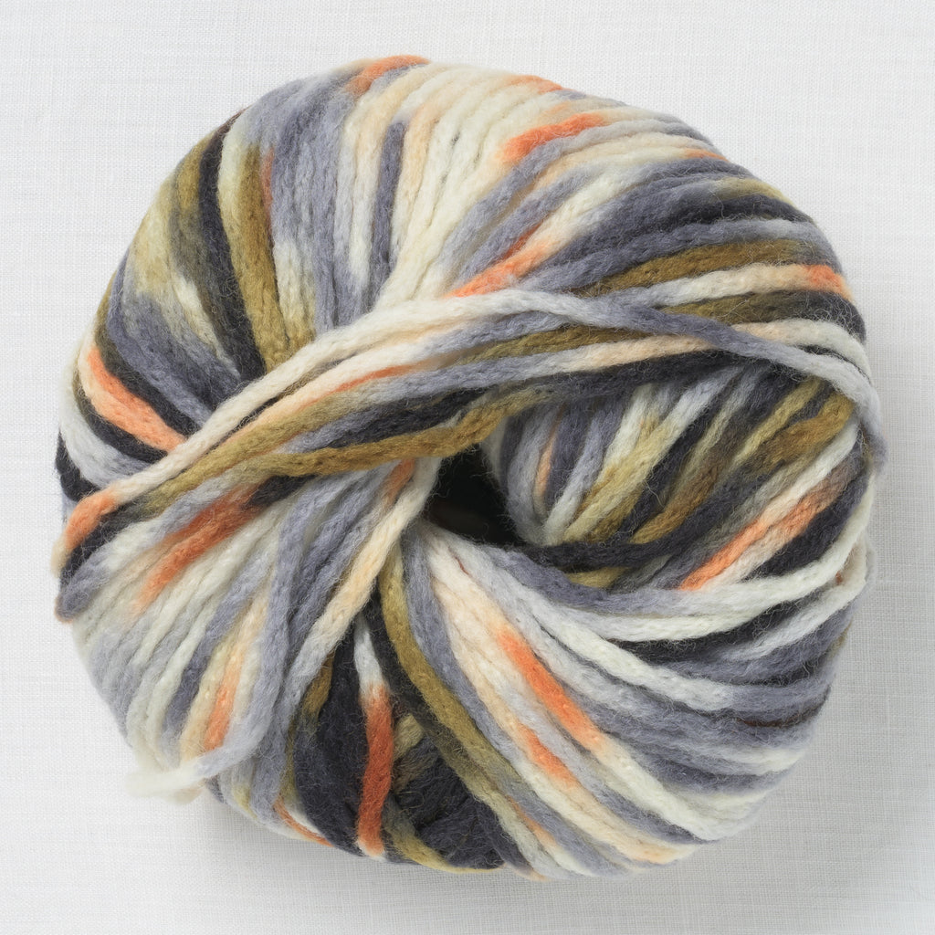 Lang Yarns Mosaic 9 White Bark Orange