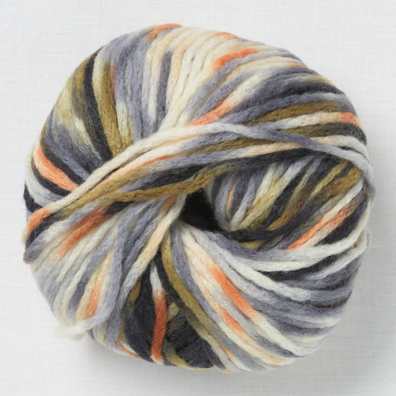 Lang Yarns Mosaic 9 White Bark Orange