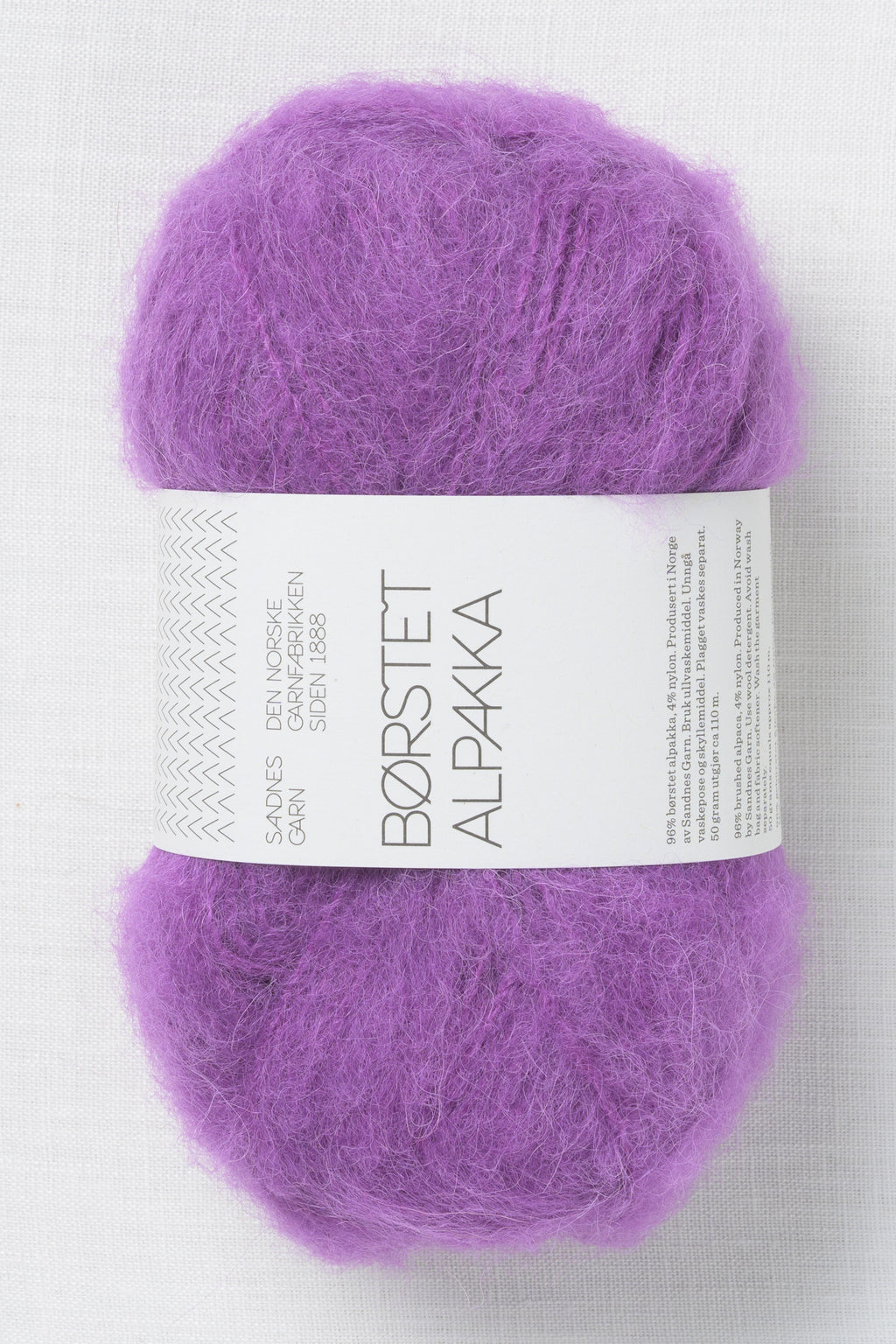 Sandnes Garn Borstet Alpakka 5045 Plum