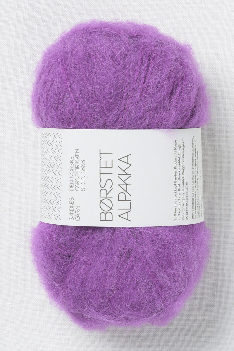 Sandnes Garn Borstet Alpakka 5045 Plum