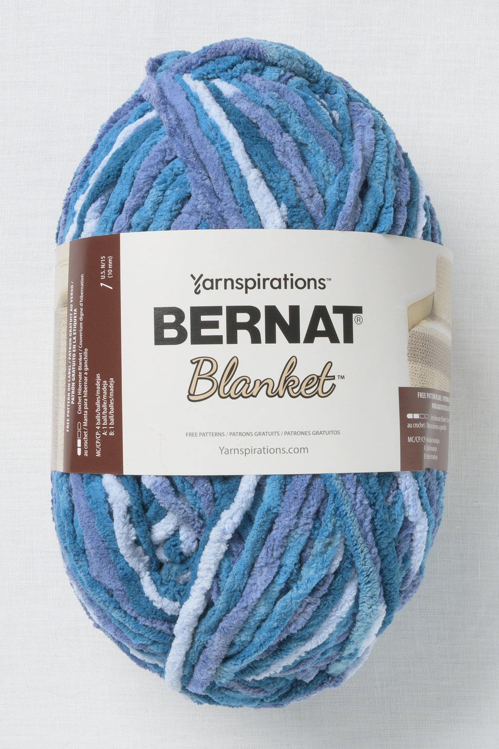 Bernat Blanket Cozy Blue