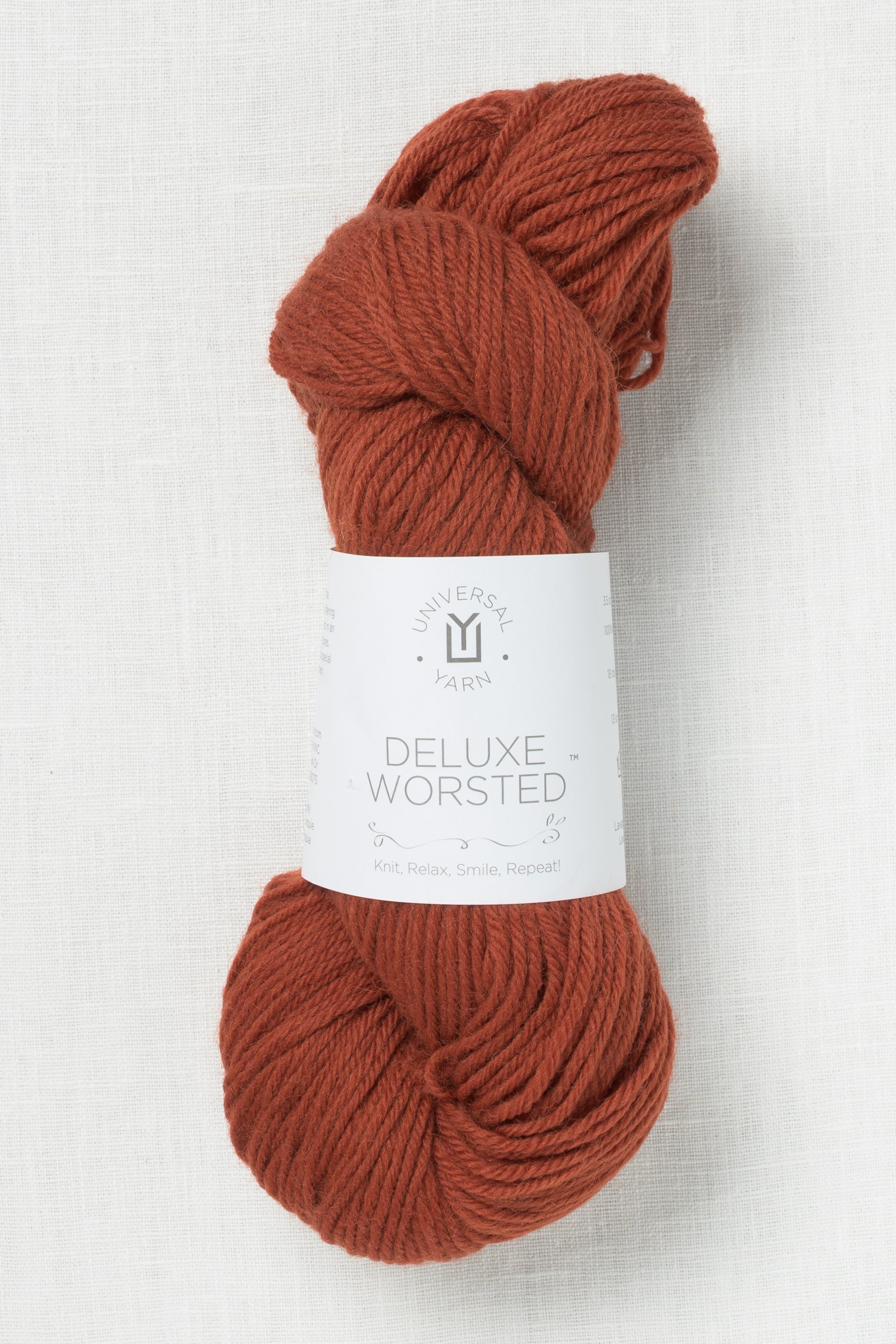 Universal Yarn Deluxe Worsted 12505 Rust Heather – Wool and Company