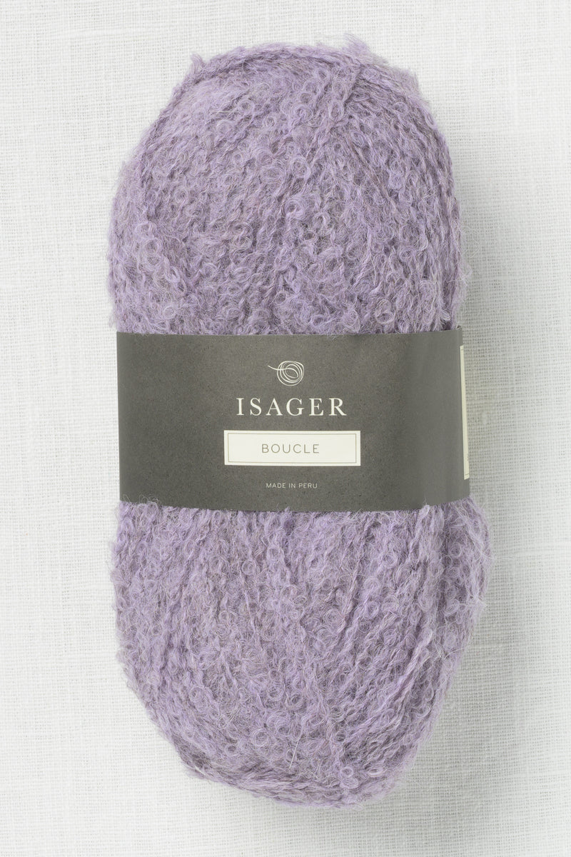 Isager Boucle 12 Lavender