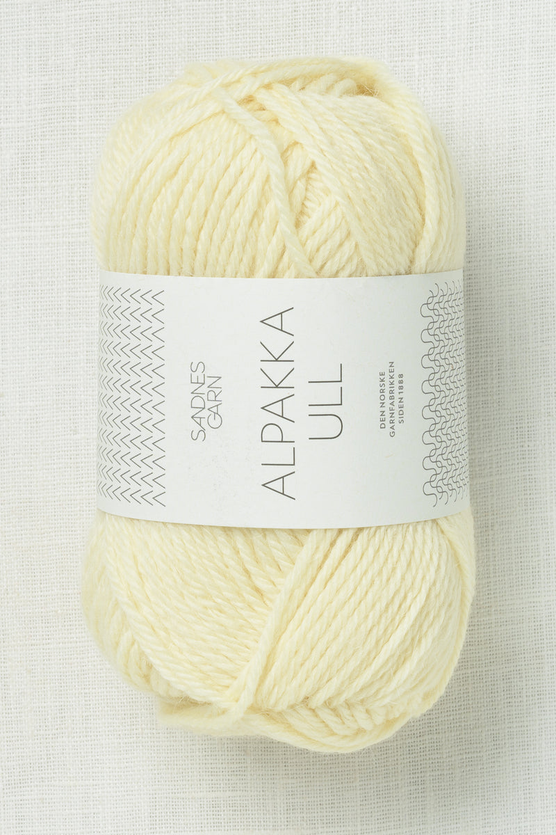Sandnes Garn Alpakka Ull 2009 Lemon Icing