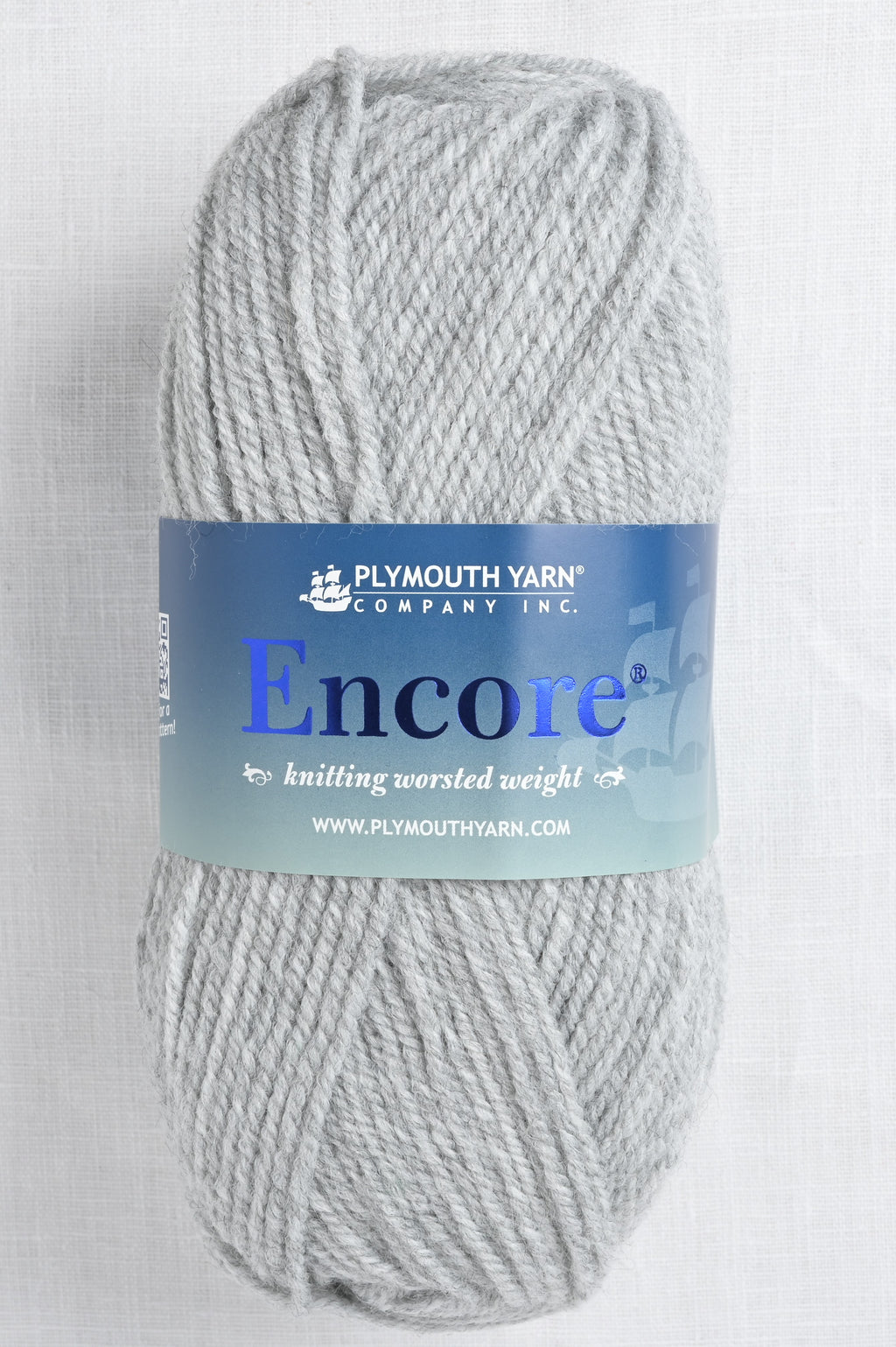 Plymouth Encore Worsted 6007 Light Grey Heather – Wool and Company