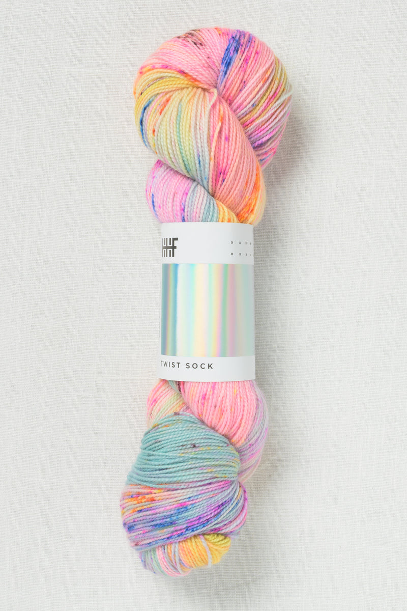 Hedgehog Fibres Twist Sock Lemonade