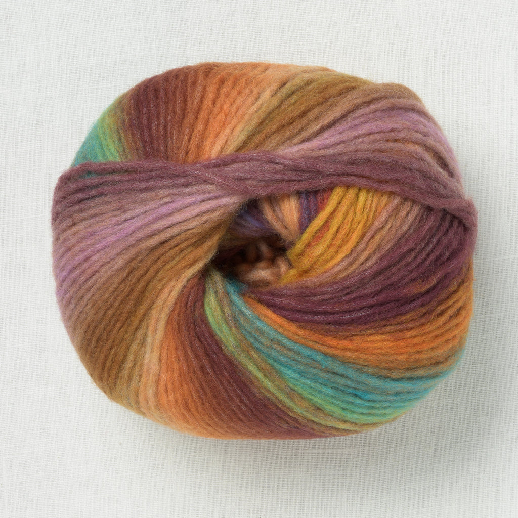 Lang Yarns Cloud 17 Brown Red Mint – Wool and Company