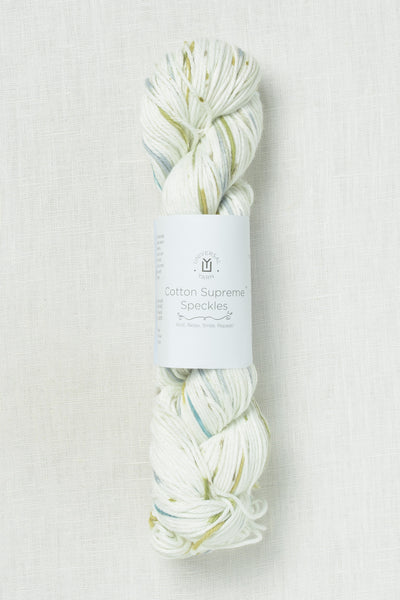 Universal Yarn Cotton Supreme Speckles 1006 Green Bean