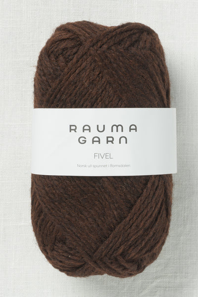 Rauma Fivel 403 Dark Chocolate Heather