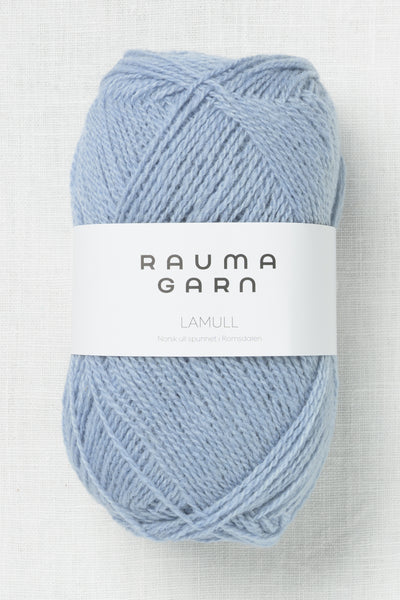 Rauma 2-Ply Lamullgarn 37 Blue Poodle