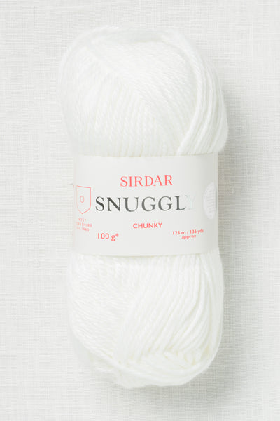 Sirdar Snuggly Chunky 0251 White