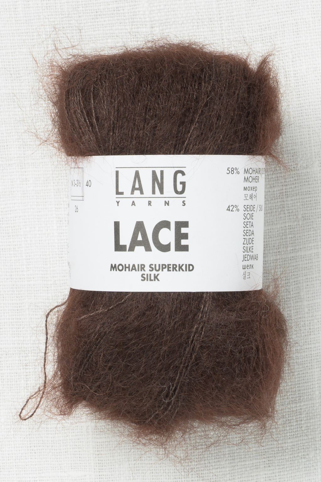 Lang Yarns Lace 268 Espresso