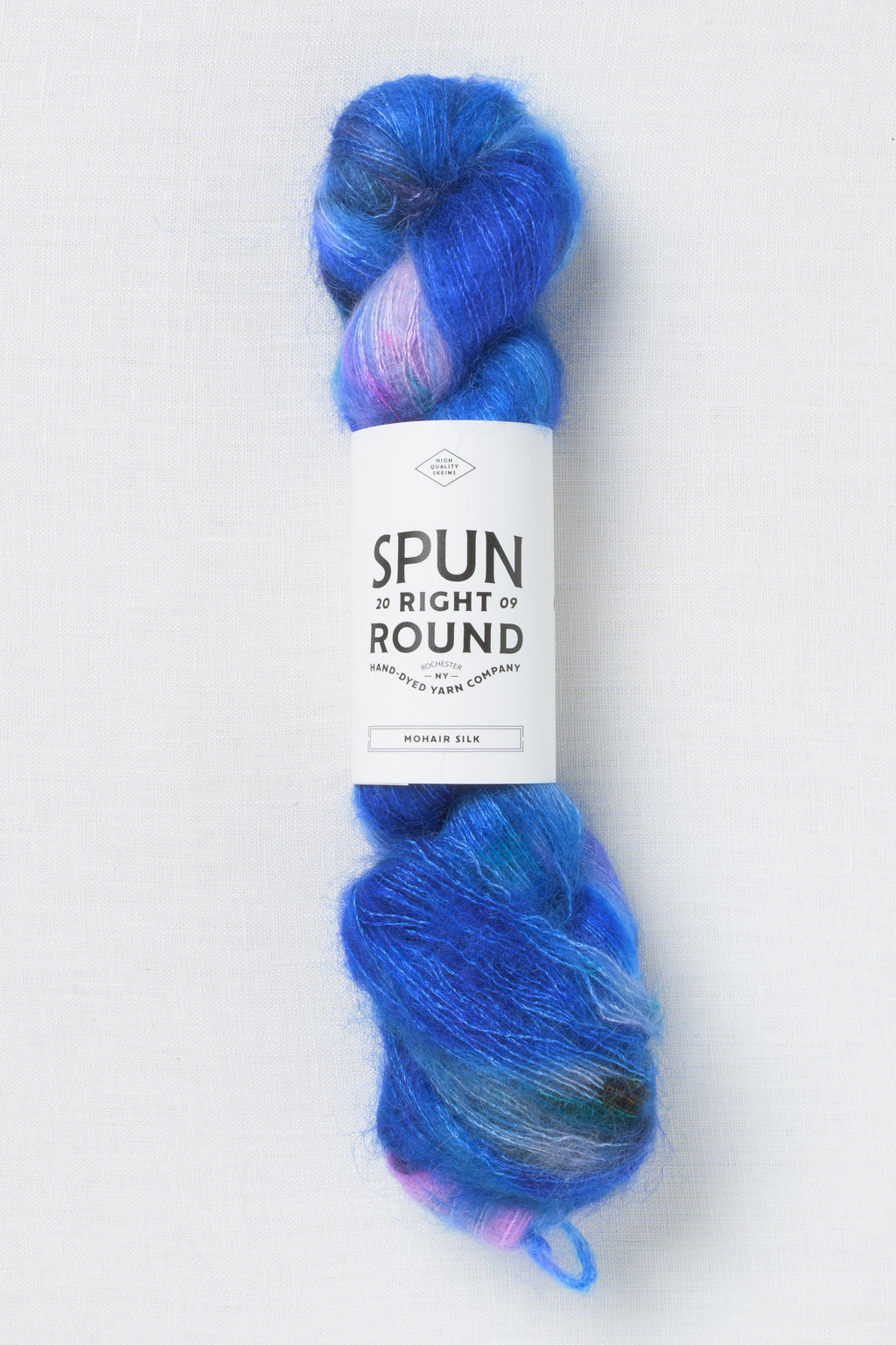 Spun Right Round Mohair Silk Lace Lava Lamp