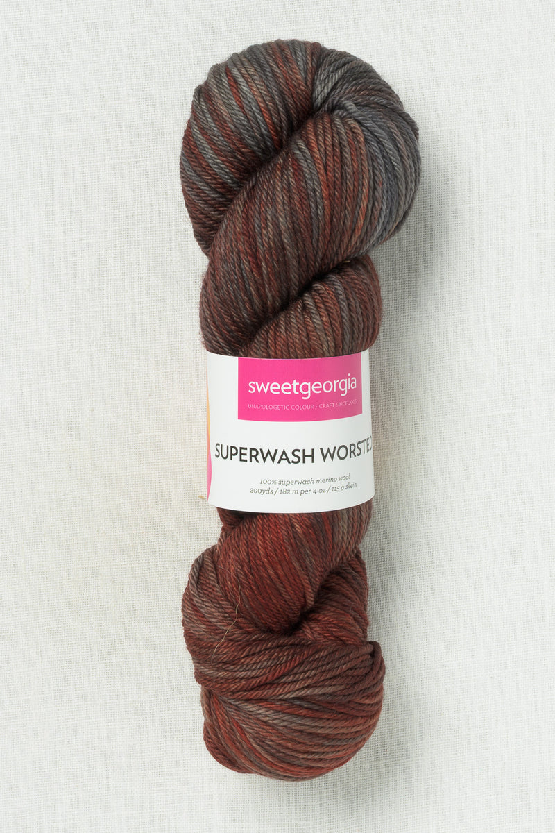 Sweet Georgia Superwash Worsted Arbutus