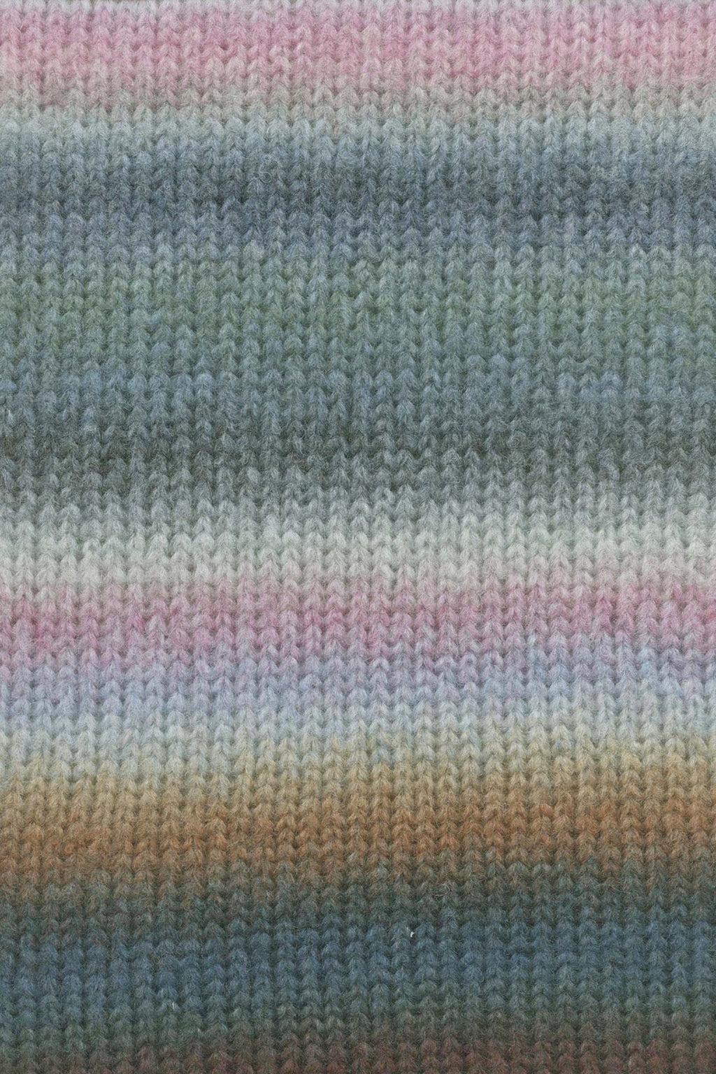 Lang Yarns Orion 6 Petrol Purple Brown swatch