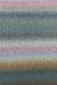 Lang Yarns Orion 6 Petrol Purple Brown swatch