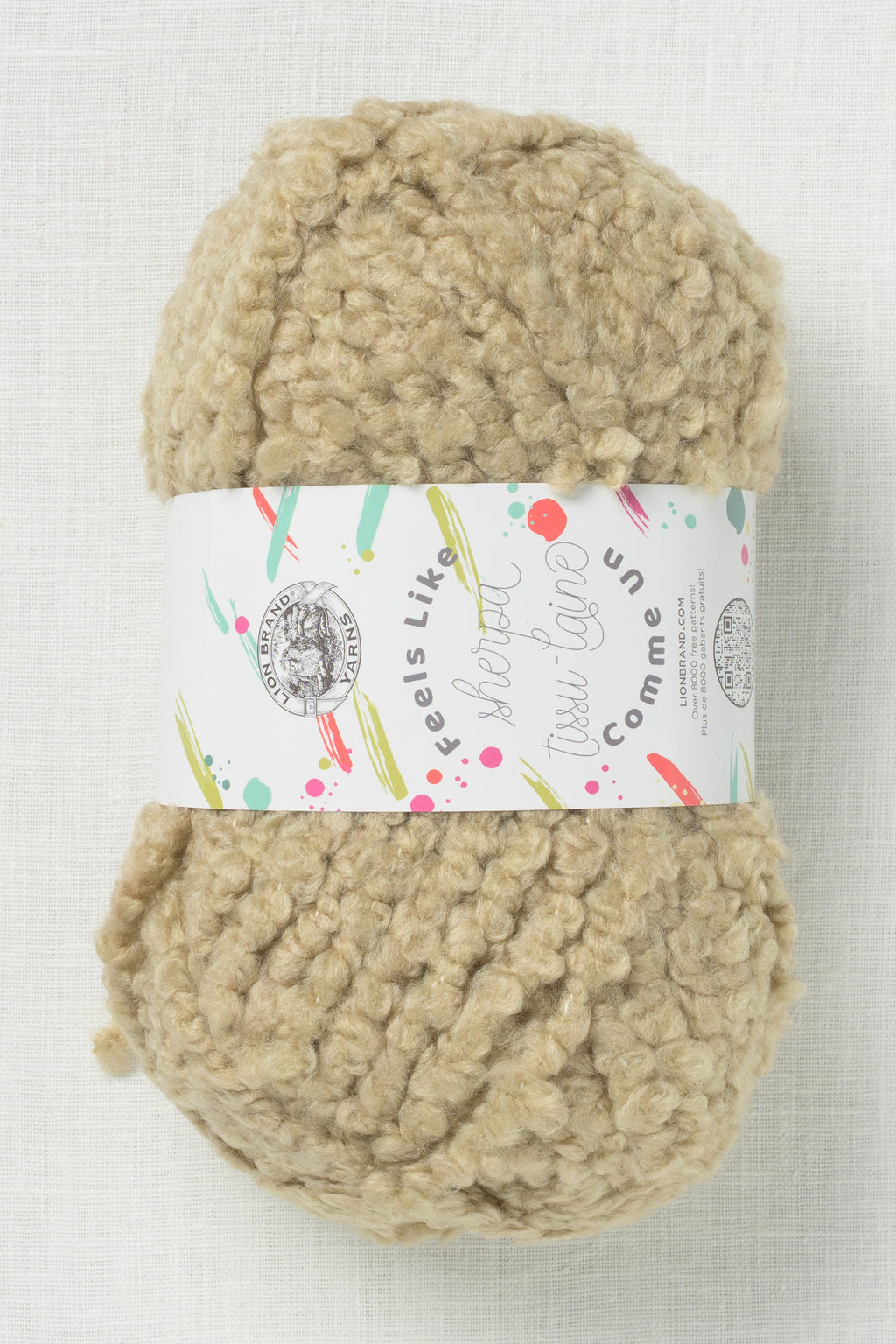 Lion Brand Feels Like Sherpa 123AC Elmwood