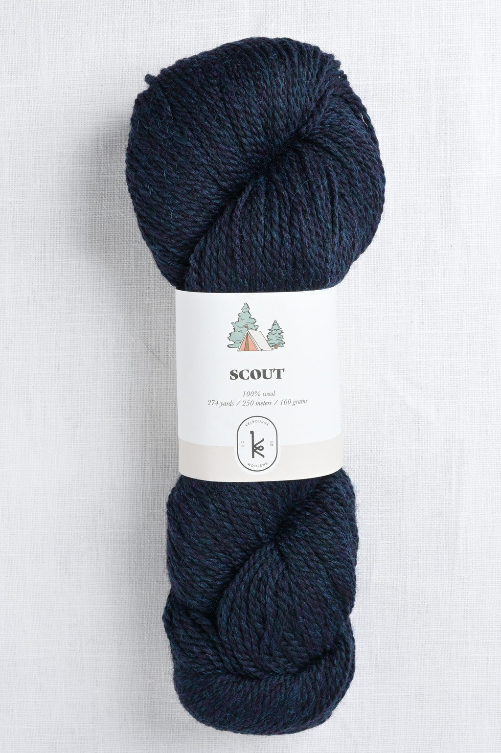 Kelbourne Woolens Scout 412 Navy Heather