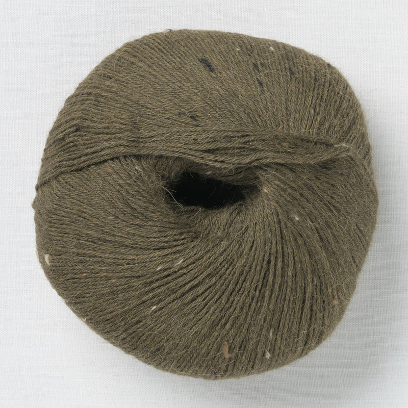 Lang Yarns Alpaca Soxx Tweed 99 Dark Khaki