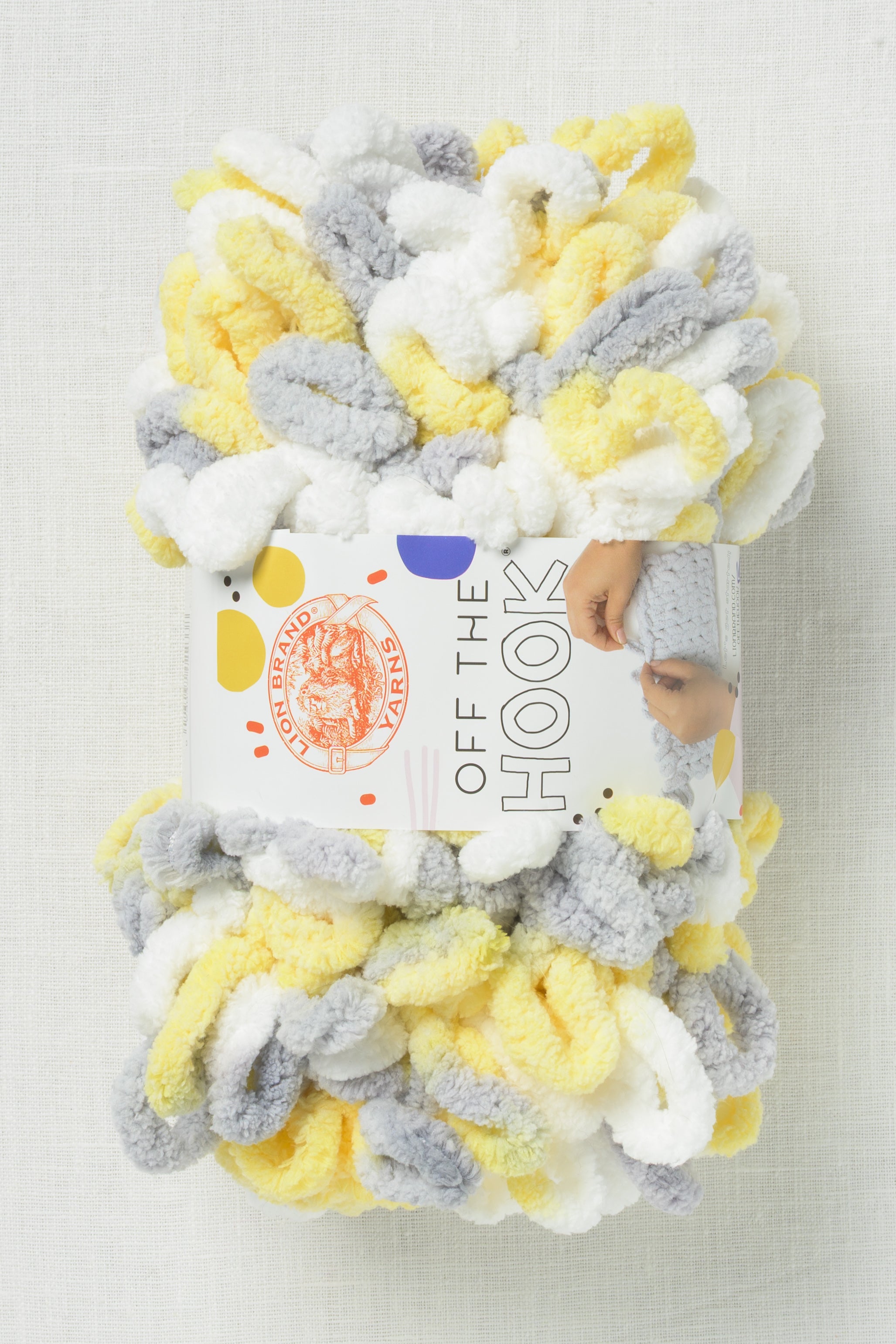 Lion Brand Off The Hook 203BT Lemon Drop – Wool and Company