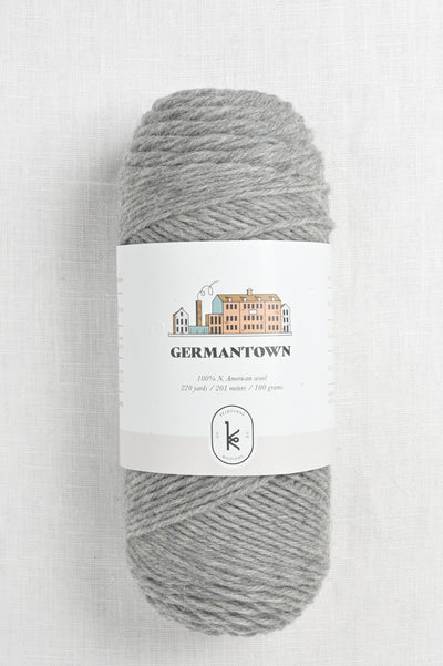 Kelbourne Woolens Germantown 50 Light Gray Heather