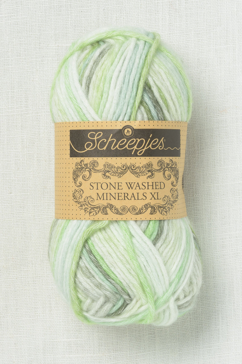 Scheepjes Stone Washed XL Minerals 916 Peridot Oasis