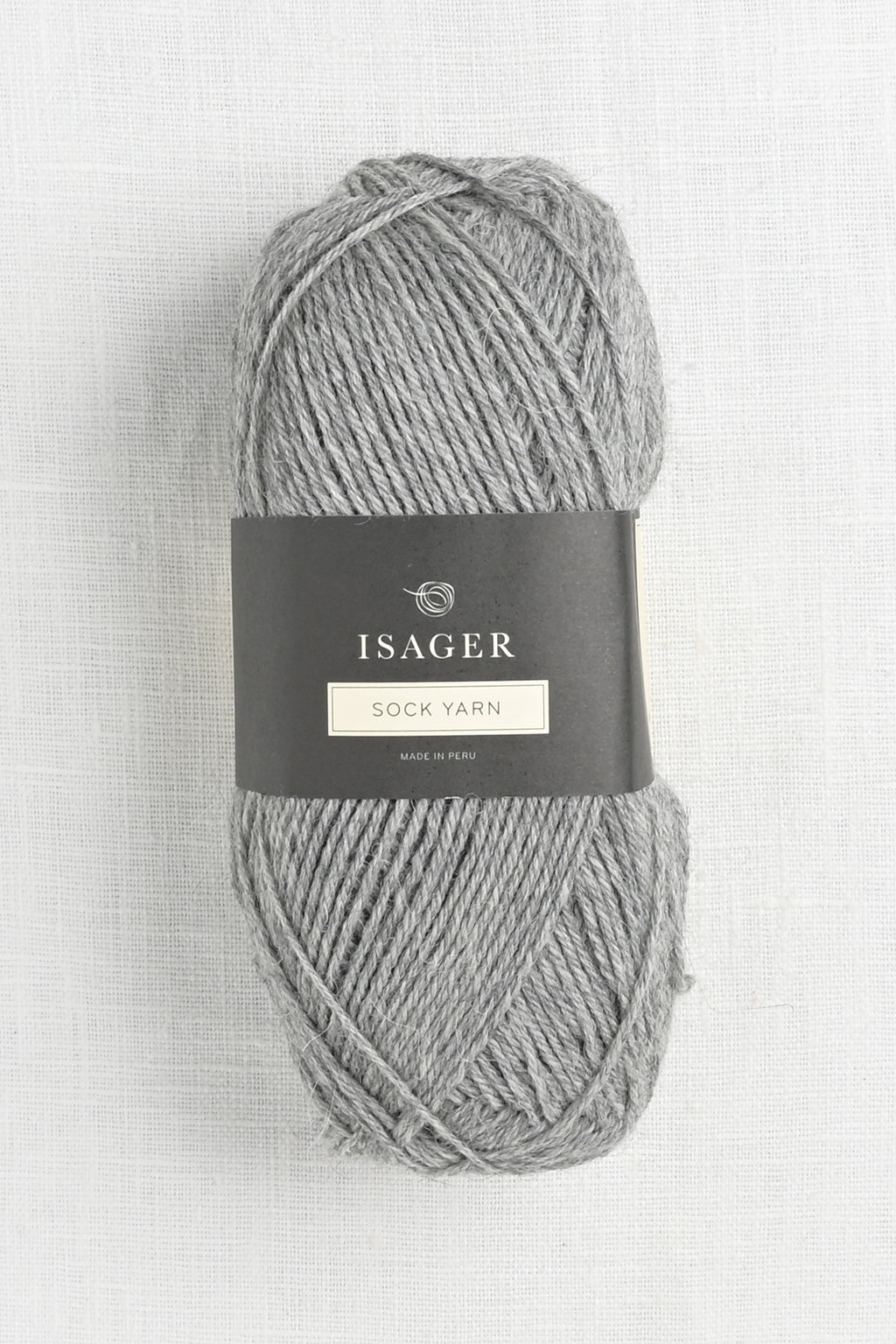 Isager Sock Yarn 41 Grey Heather