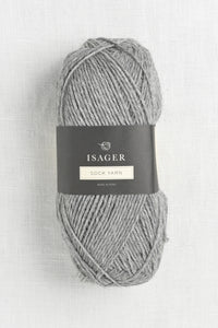 Isager Sock Yarn 41 Grey Heather