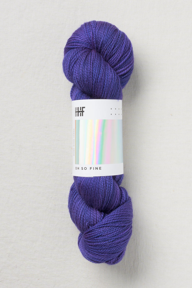 Hedgehog Fibres Oh So Fine Purple Reign